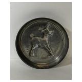 Vintage Rudolph metal cake pan