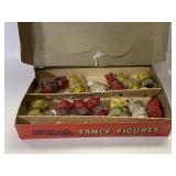 Vintage Noma fancy figures illuminated ornament