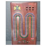 Wood Noble games Cribbage game