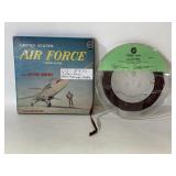 Vintage Air Force stereo tape