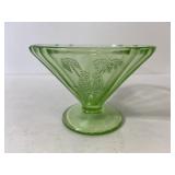 Vintage parrot greens sherbet bowl