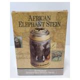 Budweiser elephany stein in box