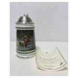 Longton Crown beer stein w/ certificate A 3082