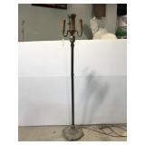 Vintage candelabra floor lamp project
