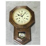 Vintage Station Master wall clock