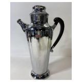Art Deco chrome cocktail shaker