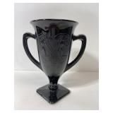 Art Deco dancing nymphs black amethyst cup