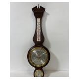 Original wood banjo barometer