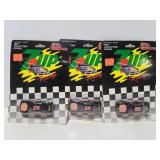 Three 1992 collectors edition sealed #28 cars