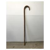 Sturdy oak wood walking cane, 37 in