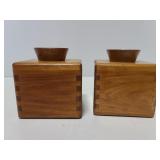 Woodpecker Woodware salt & pepper shakers