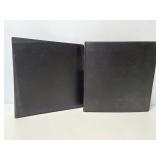 Two binders of card/comic protector sheets