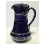Vintage Royal Doulton cobalt blue pitcher