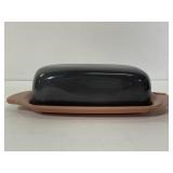 Vintage melamine butter dish