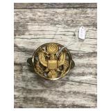 Old American E Pluribus Unum hat emblem badge