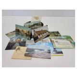 Collection of vintage postcards
