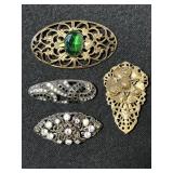 Vintage brooch collection