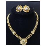 Ivana Trump necklace & earring set