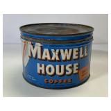 Vintage Maxwell House coffee can