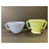 Vintage moderntone Art Deco tea & sugar