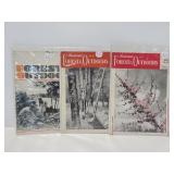 Three Forest & Outdoor magazines