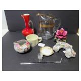 Broken Porcelain and glass items for crafting