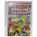 1974 Marvel Hulk and Sub-mariner #49 comic