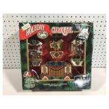 New in box lighted musical holiday carousel