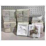 Lot of 5 Lenox Christmas ornaments in boxes