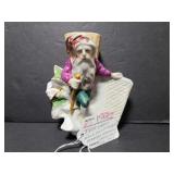 Rare marked 1867 ceramic match holder/striker