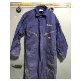 Dickies blue work coveralls w/ Michigan logo
