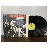 Grand Funk Live double vinyl record album