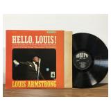 Hello Louis! Louis Armstrong vinyl record album