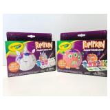 Two new Crayola Halloween pumpkin painting kits