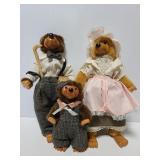 Robert Reikes bears  "The three bears"