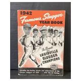 1943 famous slugger baseball yearbook