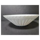 Milk glass bowl