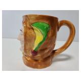 Marked Jester face mug