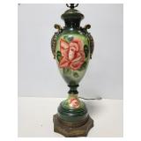 Large vintage ceramic lamp for repair