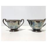 Avon by WM Rogers sugar and creamer