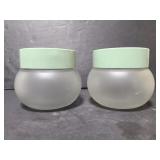 Vintage modern style cosmetic jar