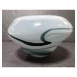 Vintage art glass vase