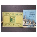 Vintage guide book and pamphlet