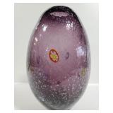 Amethyst bubble vase