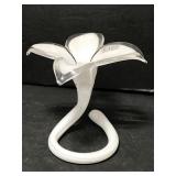 Silvestri Arte Murano crystal candlestick holder