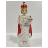 Infant of Prague porcelain statue
