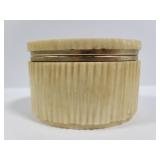 Antique stone trinket box