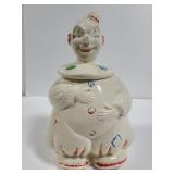 American Bisque clown cookie jar