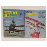 Two 1960s Flying Models magazines