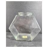 Glass fish bowl